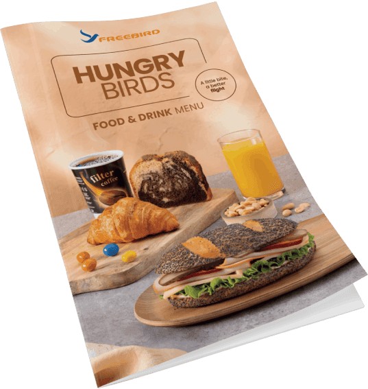 Uçakta Satış Menüsü